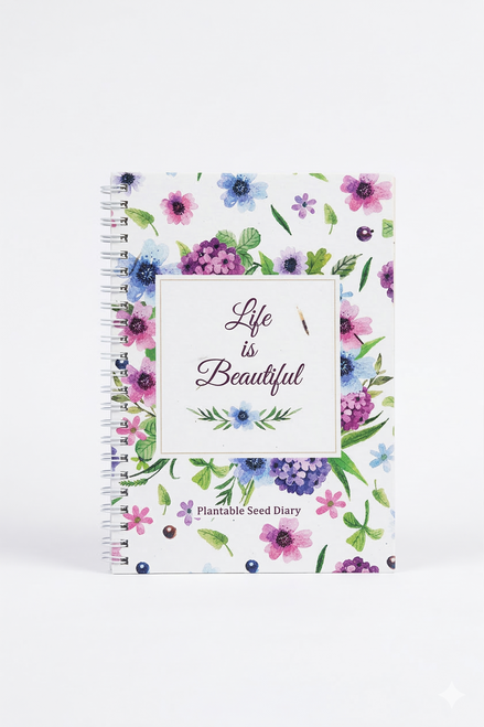 Plantable Diary - Floral Design