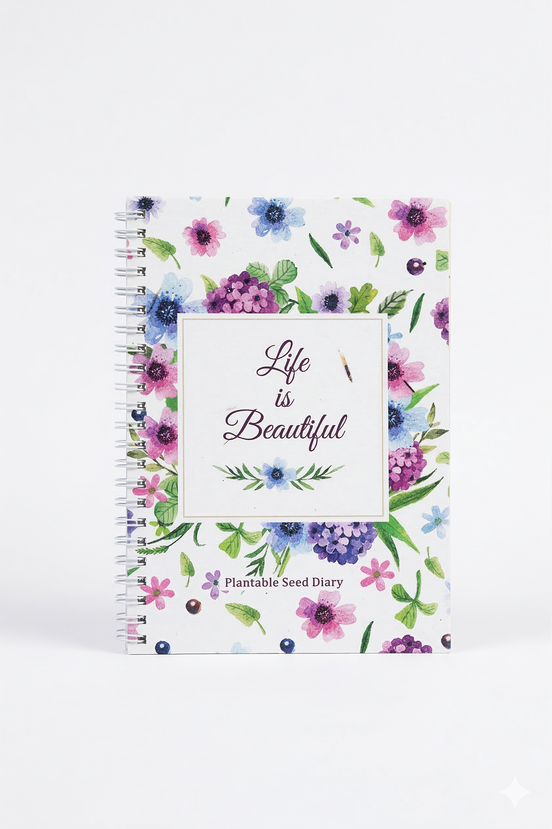 Plantable Diary - Floral Design