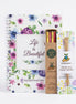 Plantable Floral Diary, Pen & Pencils Bundle