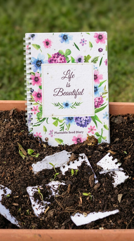 Plantable Diary - Floral Design