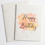 Plantable Birthday Card