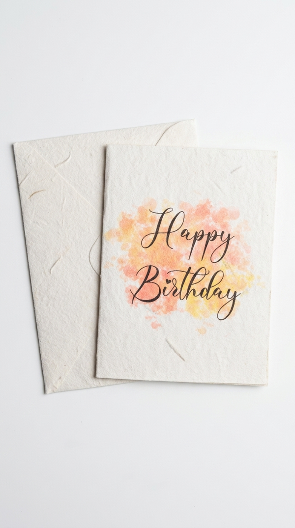 Plantable Birthday Card
